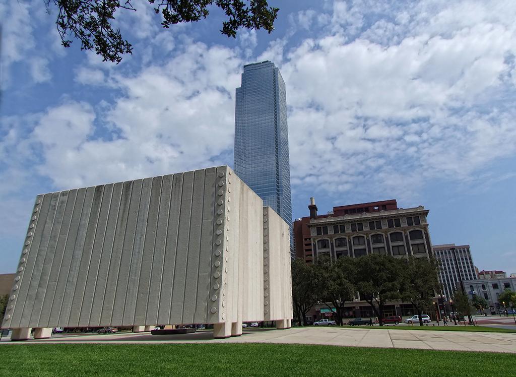 Denkmal in Downtown Dallas, TX