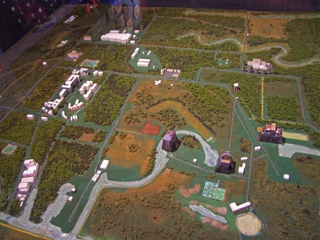 Modell des Stennis Space Centers