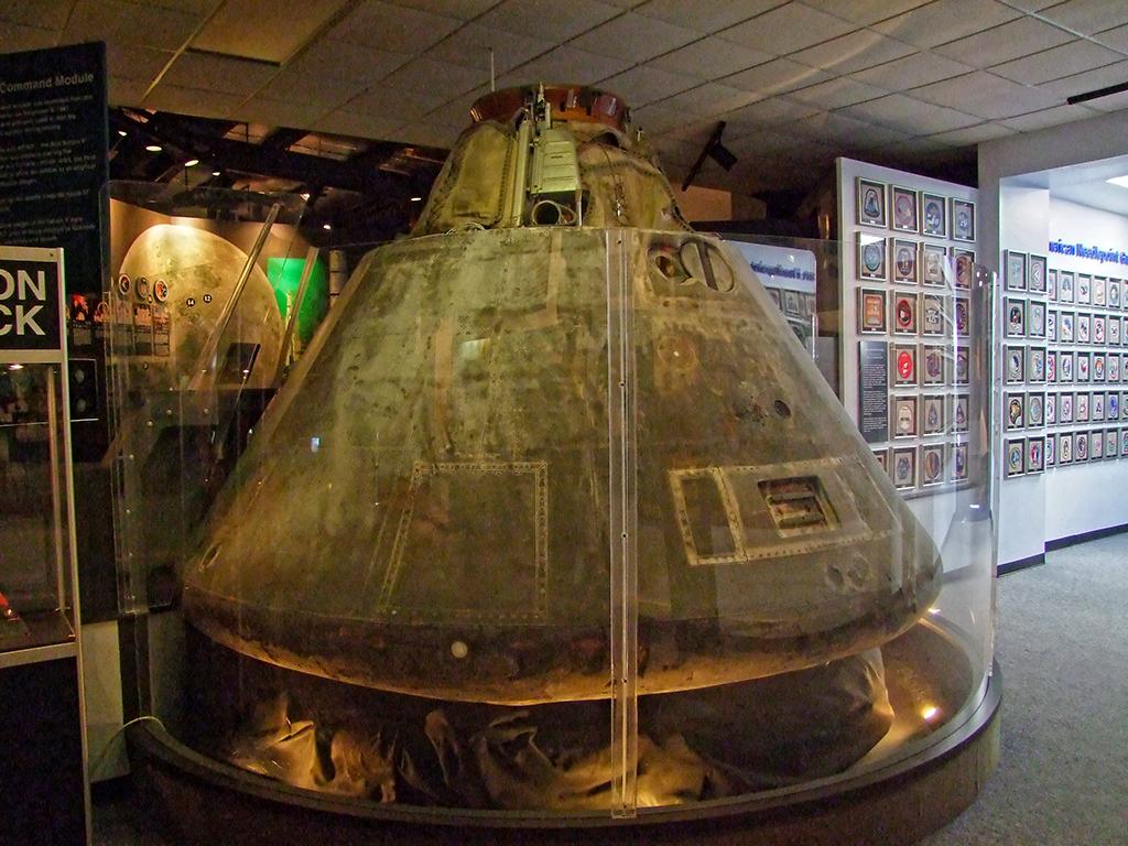 Apollo 4 Commander Kapsel im Stennis Space Center