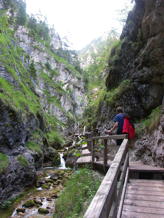Langsam geht der Weg bergan