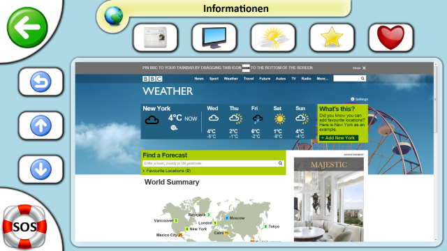 ISUI als Internetbrowser