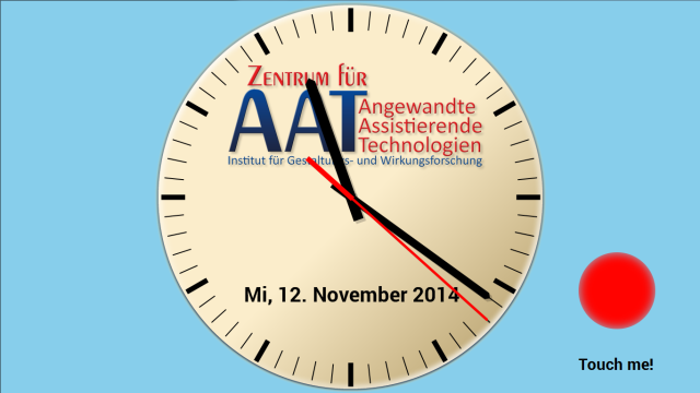 ISUI mit analoger Uhr